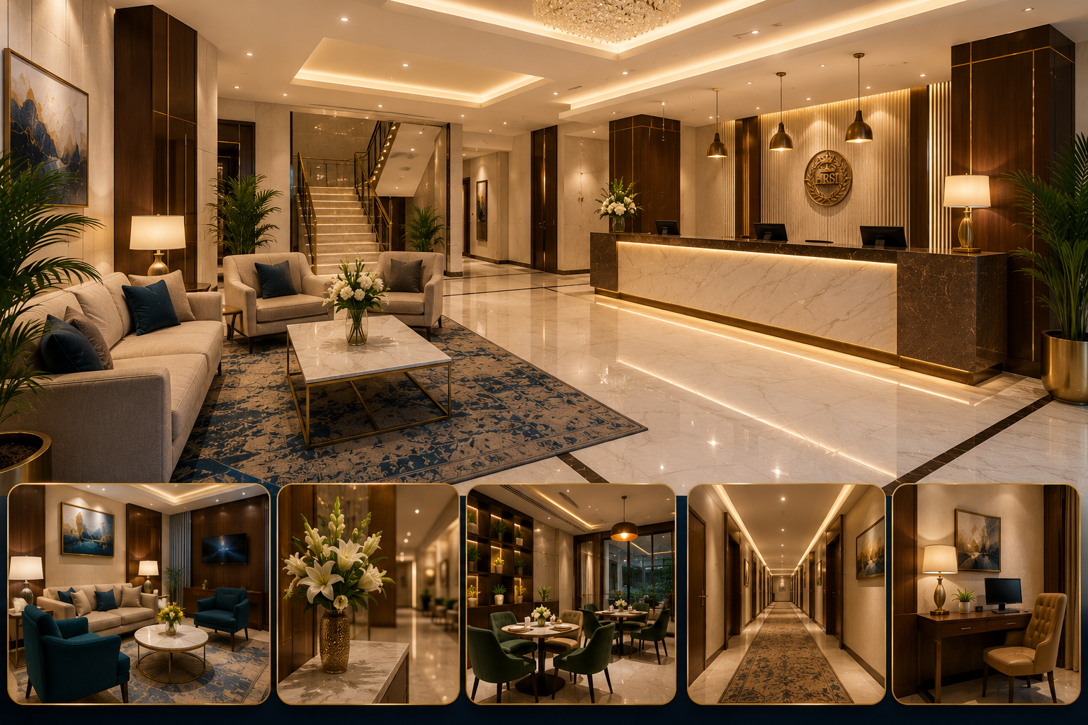 The Royal Stay Inn — lobby
